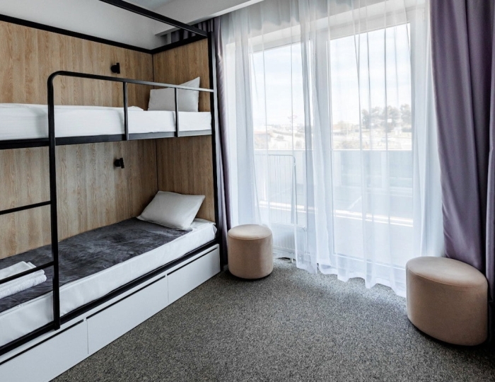 Стандарт с двумя двухъярусными кроватями - Оздоровительный комплекс Сочи Парк Отель / Sochi Park Hotel